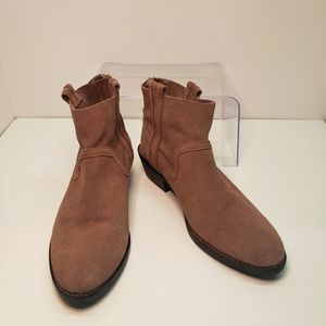 😀 Dolce Vita Mocha/Taupe Suede Boots Booties 👢